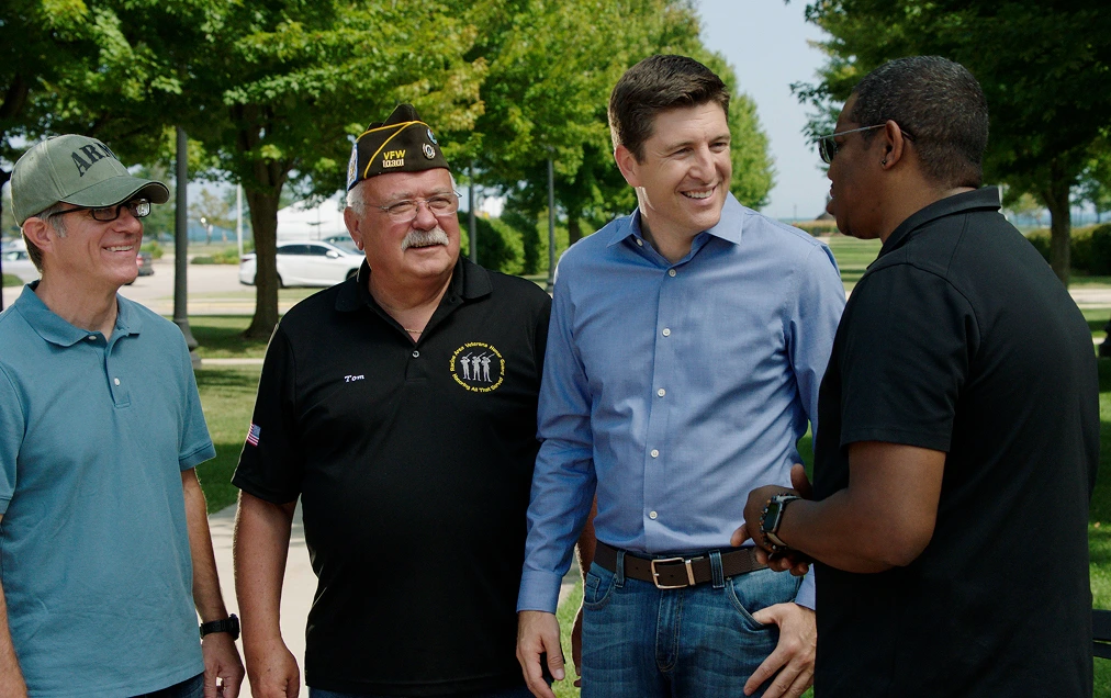 Bryan Steil and Veterans